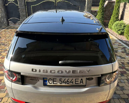 Серый Ленд Ровер Discovery Sport, объемом двигателя 2 л и пробегом 84 тыс. км за 22300 $, фото 10 на Automoto.ua