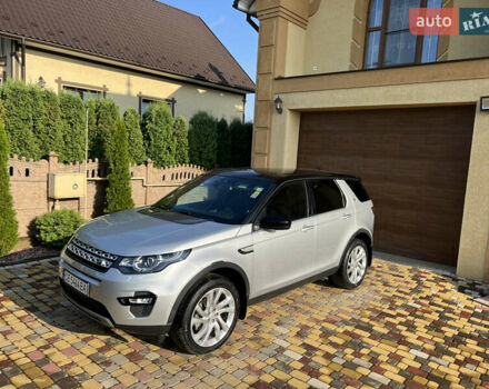 Серый Ленд Ровер Discovery Sport, объемом двигателя 2 л и пробегом 84 тыс. км за 22300 $, фото 6 на Automoto.ua