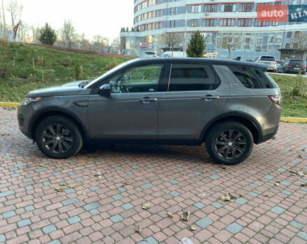 Серый Ленд Ровер Discovery Sport, объемом двигателя 2 л и пробегом 96 тыс. км за 19000 $, фото 2 на Automoto.ua