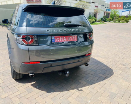 Серый Ленд Ровер Discovery Sport, объемом двигателя 2 л и пробегом 228 тыс. км за 20300 $, фото 4 на Automoto.ua