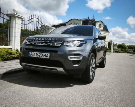 Серый Ленд Ровер Discovery Sport, объемом двигателя 2 л и пробегом 81 тыс. км за 20999 $, фото 8 на Automoto.ua