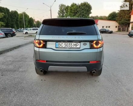 Серый Ленд Ровер Discovery Sport, объемом двигателя 2 л и пробегом 149 тыс. км за 23900 $, фото 6 на Automoto.ua