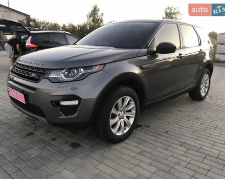 Серый Ленд Ровер Discovery Sport, объемом двигателя 2 л и пробегом 240 тыс. км за 15900 $, фото 2 на Automoto.ua