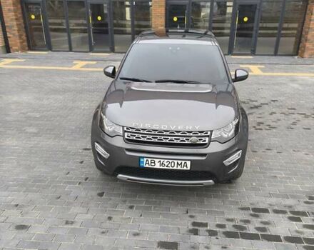Серый Ленд Ровер Discovery Sport, объемом двигателя 2 л и пробегом 81 тыс. км за 20600 $, фото 11 на Automoto.ua