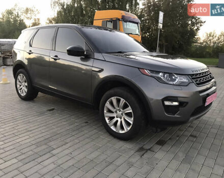Серый Ленд Ровер Discovery Sport, объемом двигателя 2 л и пробегом 240 тыс. км за 15900 $, фото 5 на Automoto.ua