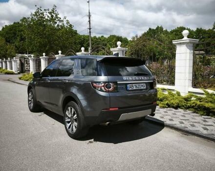 Серый Ленд Ровер Discovery Sport, объемом двигателя 2 л и пробегом 81 тыс. км за 20999 $, фото 4 на Automoto.ua