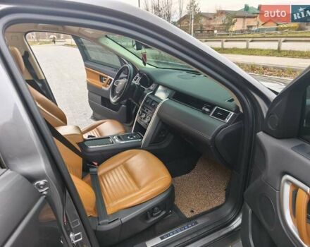 Серый Ленд Ровер Discovery Sport, объемом двигателя 2 л и пробегом 81 тыс. км за 20600 $, фото 20 на Automoto.ua