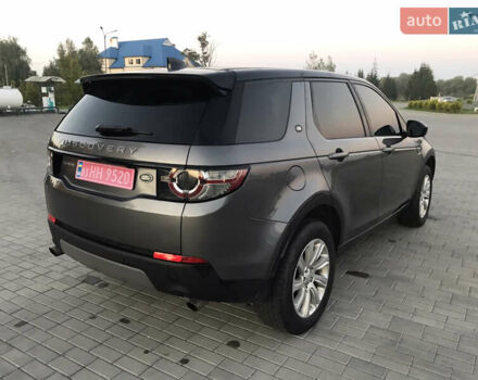 Серый Ленд Ровер Discovery Sport, объемом двигателя 2 л и пробегом 240 тыс. км за 15900 $, фото 6 на Automoto.ua