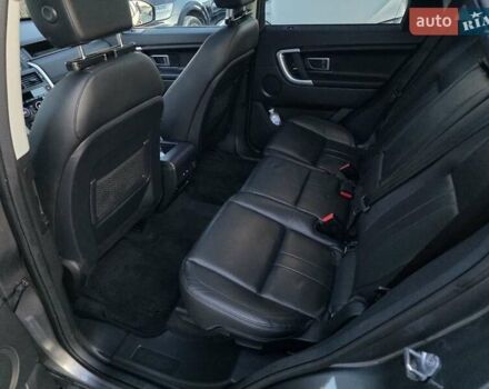 Серый Ленд Ровер Discovery Sport, объемом двигателя 2 л и пробегом 163 тыс. км за 19999 $, фото 28 на Automoto.ua