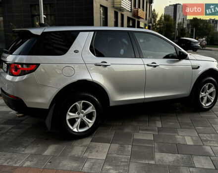 Серый Ленд Ровер Discovery Sport, объемом двигателя 2 л и пробегом 96 тыс. км за 19900 $, фото 6 на Automoto.ua