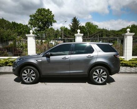 Серый Ленд Ровер Discovery Sport, объемом двигателя 2 л и пробегом 81 тыс. км за 20999 $, фото 3 на Automoto.ua