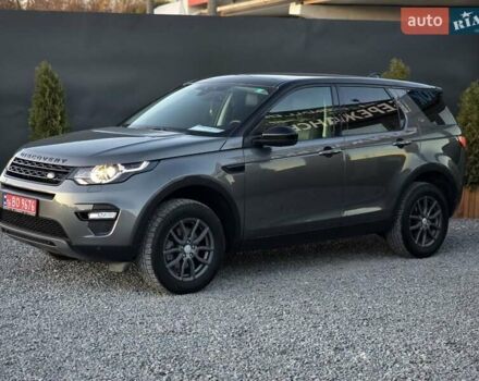 Серый Ленд Ровер Discovery Sport, объемом двигателя 2 л и пробегом 163 тыс. км за 19999 $, фото 9 на Automoto.ua