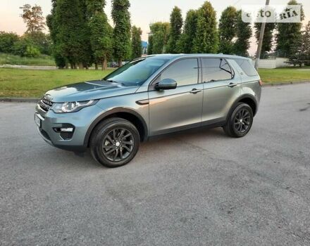 Серый Ленд Ровер Discovery Sport, объемом двигателя 2 л и пробегом 149 тыс. км за 23900 $, фото 3 на Automoto.ua