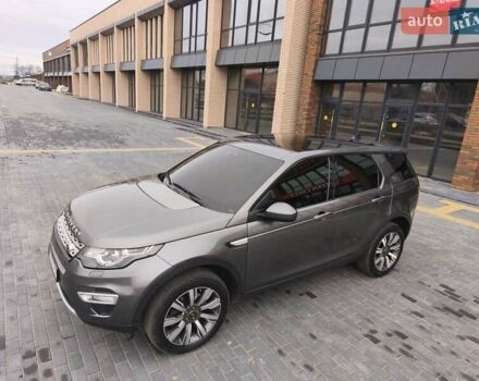 Серый Ленд Ровер Discovery Sport, объемом двигателя 2 л и пробегом 81 тыс. км за 20600 $, фото 2 на Automoto.ua