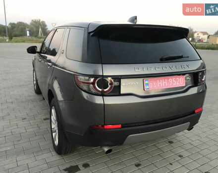 Серый Ленд Ровер Discovery Sport, объемом двигателя 2 л и пробегом 240 тыс. км за 15900 $, фото 8 на Automoto.ua