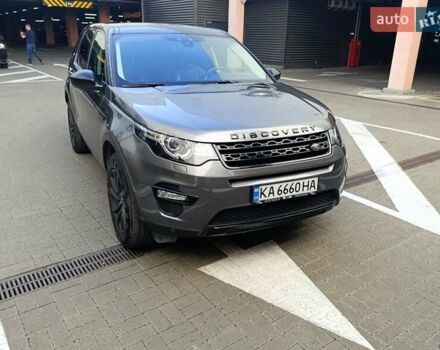 Серый Ленд Ровер Discovery Sport, объемом двигателя 2 л и пробегом 93 тыс. км за 22000 $, фото 4 на Automoto.ua