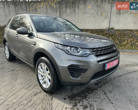 Серый Ленд Ровер Discovery Sport, объемом двигателя 2 л и пробегом 167 тыс. км за 21999 $, фото 10 на Automoto.ua