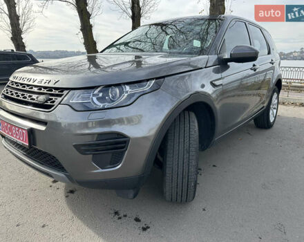 Серый Ленд Ровер Discovery Sport, объемом двигателя 2 л и пробегом 167 тыс. км за 21999 $, фото 7 на Automoto.ua