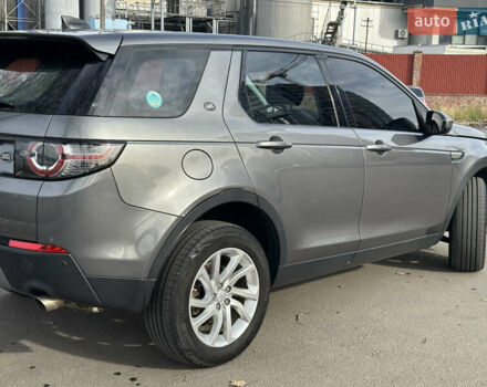 Серый Ленд Ровер Discovery Sport, объемом двигателя 2 л и пробегом 167 тыс. км за 21999 $, фото 5 на Automoto.ua
