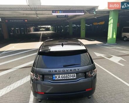 Серый Ленд Ровер Discovery Sport, объемом двигателя 2 л и пробегом 93 тыс. км за 22000 $, фото 14 на Automoto.ua