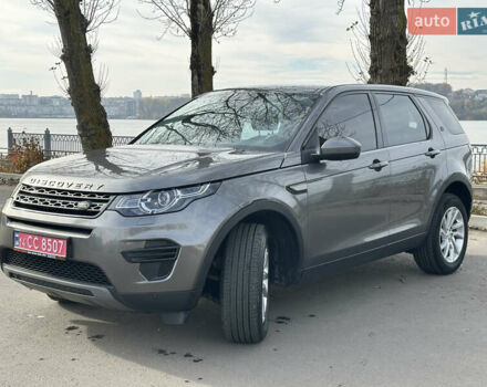 Серый Ленд Ровер Discovery Sport, объемом двигателя 2 л и пробегом 167 тыс. км за 21999 $, фото 3 на Automoto.ua