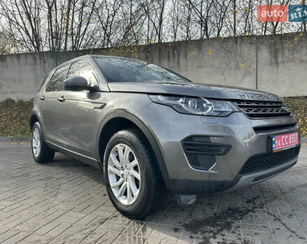 Серый Ленд Ровер Discovery Sport, объемом двигателя 2 л и пробегом 167 тыс. км за 21999 $, фото 9 на Automoto.ua