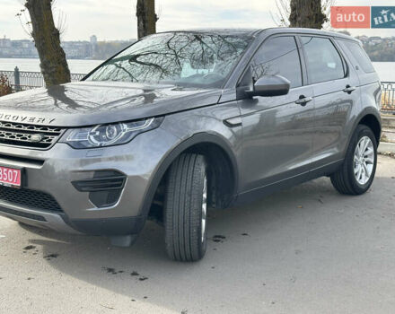 Серый Ленд Ровер Discovery Sport, объемом двигателя 2 л и пробегом 167 тыс. км за 21999 $, фото 2 на Automoto.ua