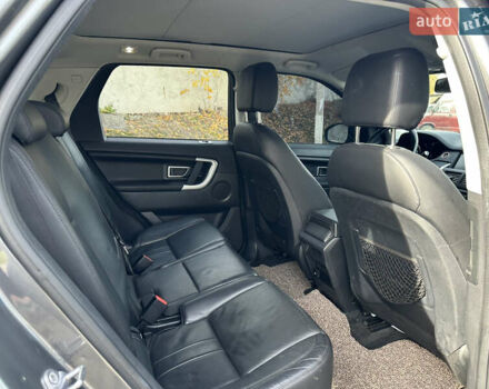 Серый Ленд Ровер Discovery Sport, объемом двигателя 2 л и пробегом 167 тыс. км за 21999 $, фото 19 на Automoto.ua