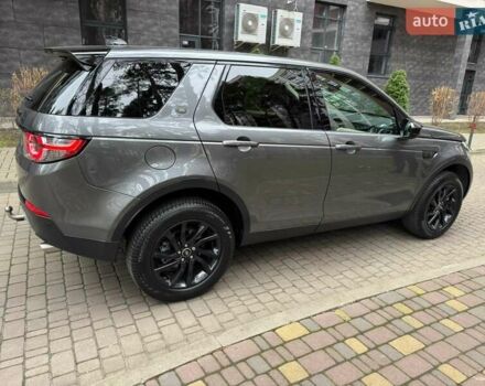 Серый Ленд Ровер Discovery Sport, объемом двигателя 2 л и пробегом 51 тыс. км за 22000 $, фото 9 на Automoto.ua