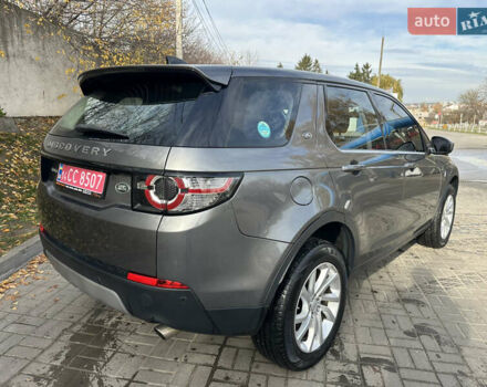 Серый Ленд Ровер Discovery Sport, объемом двигателя 2 л и пробегом 167 тыс. км за 21999 $, фото 15 на Automoto.ua
