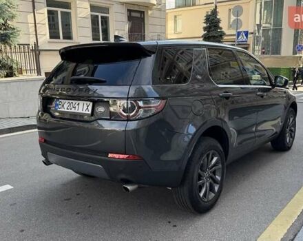 Серый Ленд Ровер Discovery Sport, объемом двигателя 2 л и пробегом 58 тыс. км за 23500 $, фото 7 на Automoto.ua