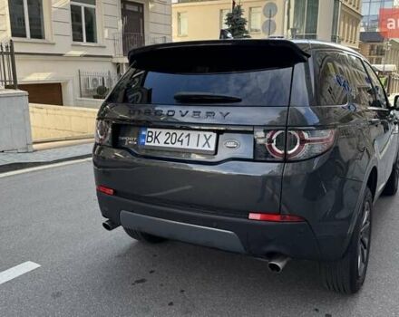 Серый Ленд Ровер Discovery Sport, объемом двигателя 2 л и пробегом 58 тыс. км за 23500 $, фото 9 на Automoto.ua