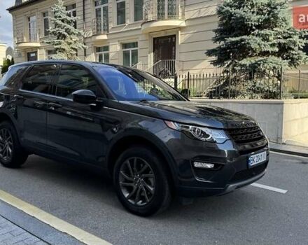 Серый Ленд Ровер Discovery Sport, объемом двигателя 2 л и пробегом 58 тыс. км за 23500 $, фото 3 на Automoto.ua