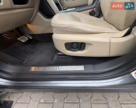 Серый Ленд Ровер Discovery Sport, объемом двигателя 2 л и пробегом 108 тыс. км за 25000 $, фото 23 на Automoto.ua