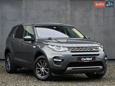 Серый Ленд Ровер Discovery Sport, объемом двигателя 2 л и пробегом 170 тыс. км за 16500 $, фото 1 на Automoto.ua