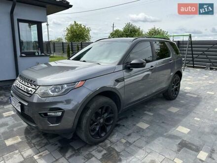 Сірий Ленд Ровер Discovery Sport, об'ємом двигуна 2 л та пробігом 212 тис. км за 16500 $, фото 1 на Automoto.ua