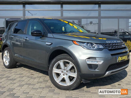 Серый Ленд Ровер Discovery Sport, объемом двигателя 2 л и пробегом 107 тыс. км за 20900 $, фото 1 на Automoto.ua