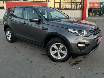 Серый Ленд Ровер Discovery Sport, объемом двигателя 2.2 л и пробегом 163 тыс. км за 20500 $, фото 1 на Automoto.ua
