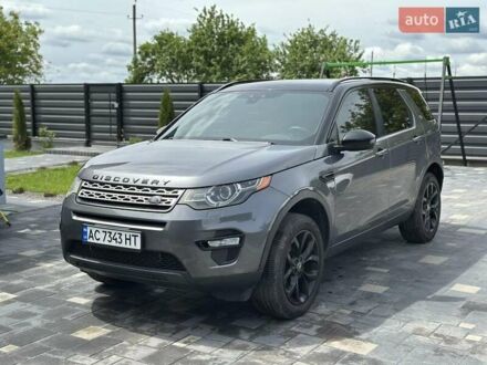Сірий Ленд Ровер Discovery Sport, об'ємом двигуна 2 л та пробігом 212 тис. км за 16500 $, фото 1 на Automoto.ua