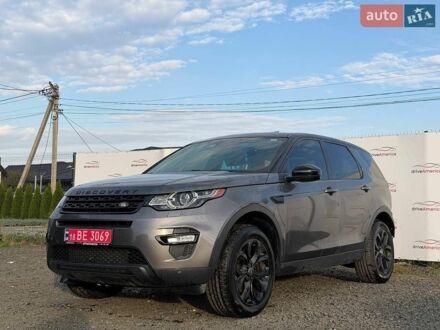 Серый Ленд Ровер Discovery Sport, объемом двигателя 2 л и пробегом 122 тыс. км за 10999 $, фото 1 на Automoto.ua