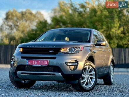 Сірий Ленд Ровер Discovery Sport, об'ємом двигуна 2 л та пробігом 187 тис. км за 15750 $, фото 1 на Automoto.ua