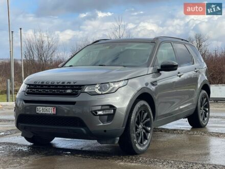 Серый Ленд Ровер Discovery Sport, объемом двигателя 2 л и пробегом 114 тыс. км за 19600 $, фото 1 на Automoto.ua