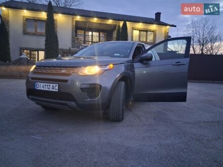 Серый Ленд Ровер Discovery Sport, объемом двигателя 2 л и пробегом 210 тыс. км за 13500 $, фото 1 на Automoto.ua