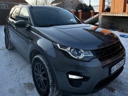 Серый Ленд Ровер Discovery Sport, объемом двигателя 2 л и пробегом 228 тыс. км за 20500 $, фото 1 на Automoto.ua