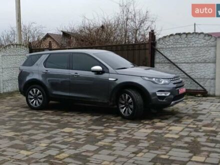 Серый Ленд Ровер Discovery Sport, объемом двигателя 2 л и пробегом 167 тыс. км за 21800 $, фото 1 на Automoto.ua
