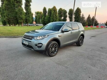 Серый Ленд Ровер Discovery Sport, объемом двигателя 2 л и пробегом 147 тыс. км за 24700 $, фото 1 на Automoto.ua