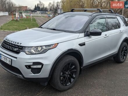 Серый Ленд Ровер Discovery Sport, объемом двигателя 2 л и пробегом 138 тыс. км за 21400 $, фото 1 на Automoto.ua