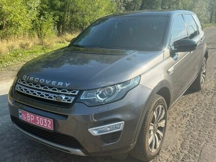 Серый Ленд Ровер Discovery Sport, объемом двигателя 2 л и пробегом 61 тыс. км за 21900 $, фото 1 на Automoto.ua