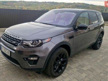 Серый Ленд Ровер Discovery Sport, объемом двигателя 2 л и пробегом 130 тыс. км за 19999 $, фото 1 на Automoto.ua