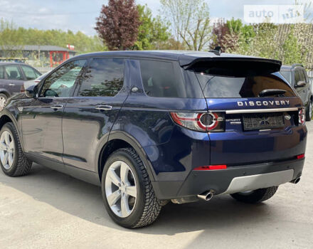 Синий Ленд Ровер Discovery Sport, объемом двигателя 2 л и пробегом 114 тыс. км за 19500 $, фото 7 на Automoto.ua